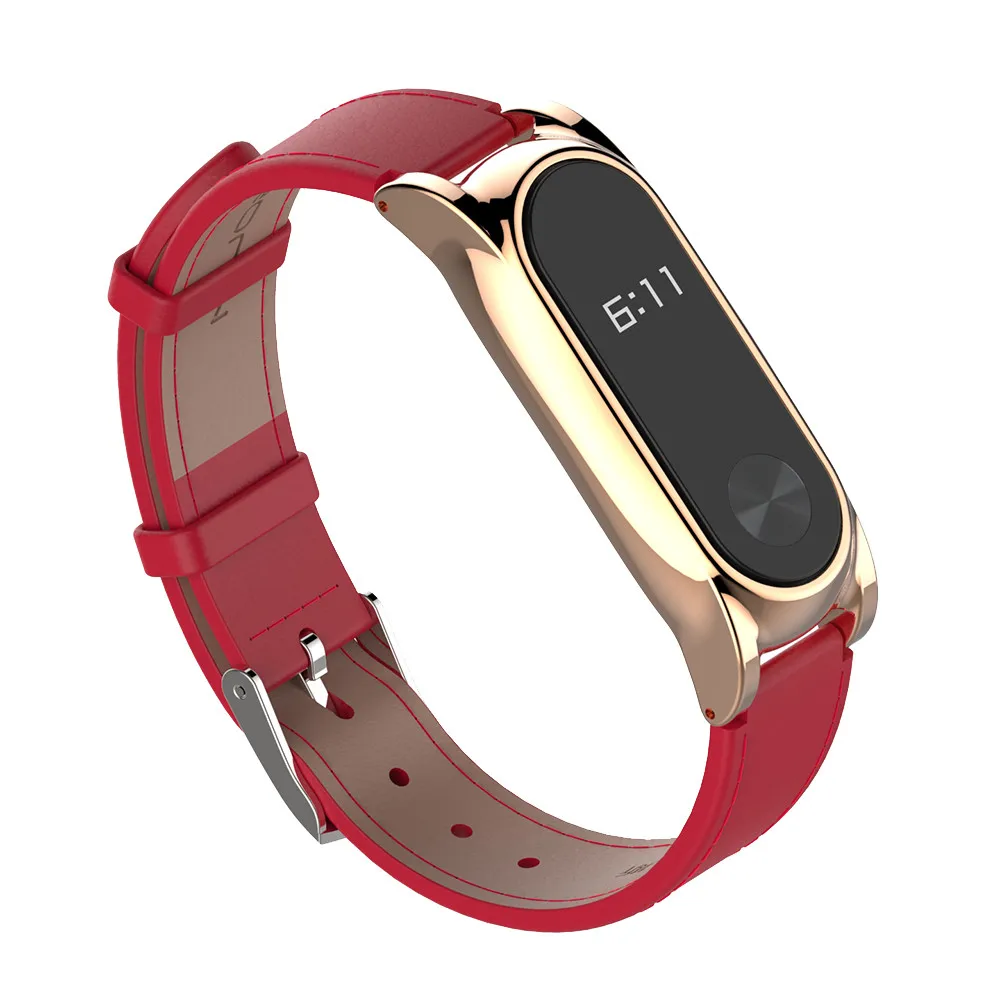 New 2017 Replacement Fashion Leather Smart Watch Quick Release Kit Band Xiomi Strap For Xiaomi Mi 2 SE13b | Электроника