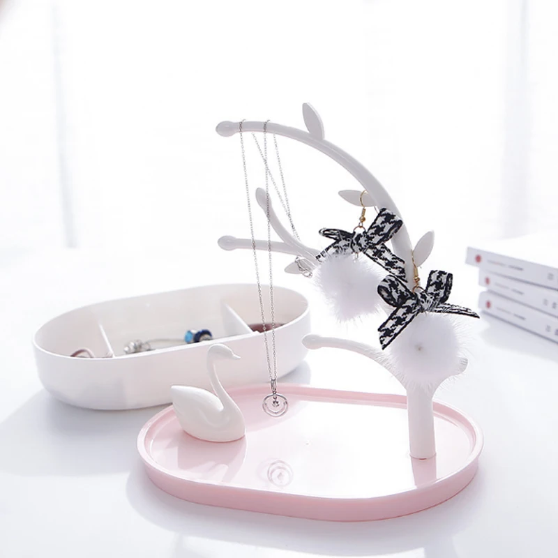 Органайзер для ювелирных изделий ожерелье серьги подставка с изображением оленя