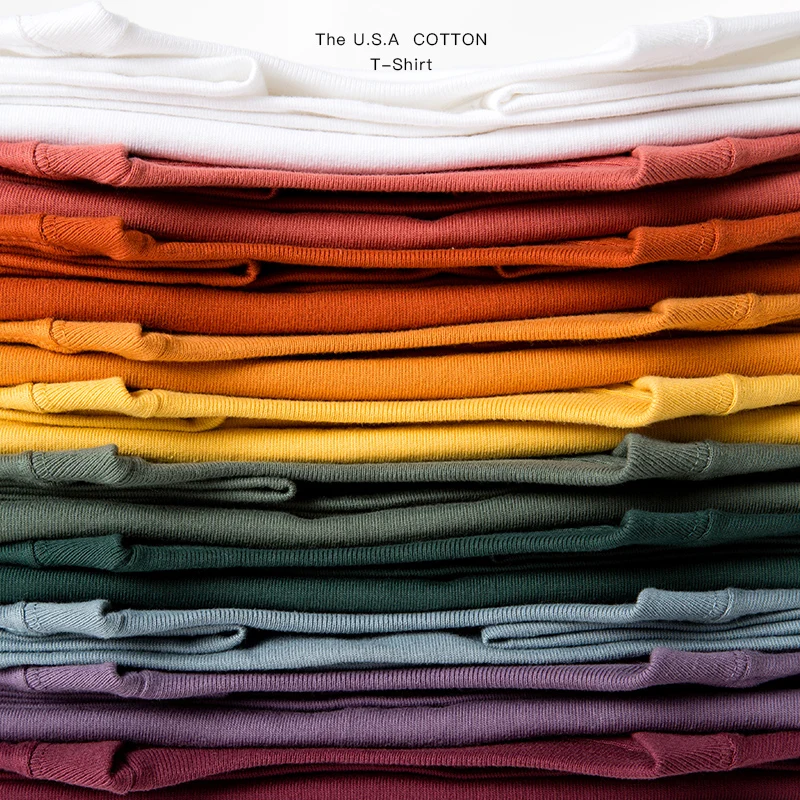 100% хлопковая футболка унисекс с коротким рукавом Женские однотонные Свободные