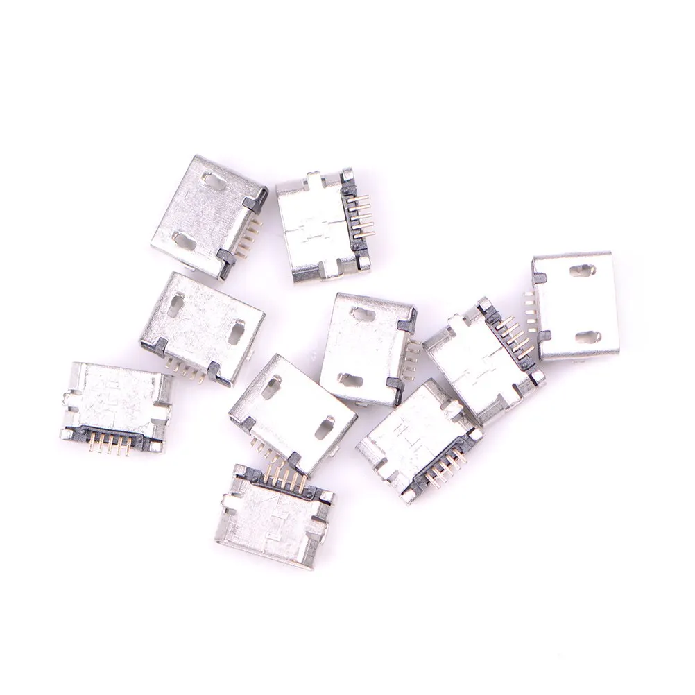 Гнездовой разъем G18 Micro USB Тип B 5pin SMT порт печатная плата зарядка высокое качество