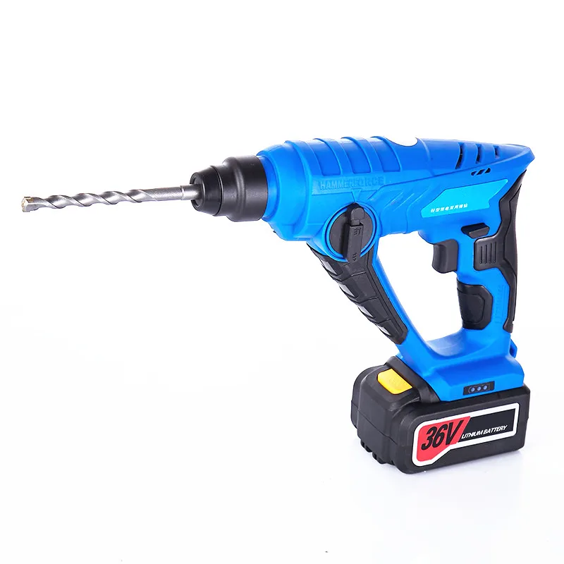 Аккумуляторная электрическая Ударная дрель 36 в 5000 мАч на литиевой батарее