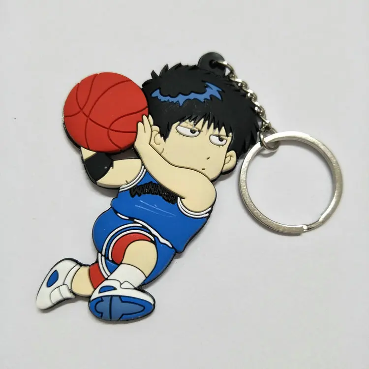 1 шт. 8 см Rukawa Kaede Hanamichi Sakuragi аниме-брелок для ключей ПВХ фигурка брелок милые