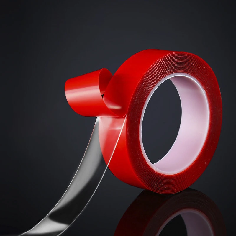 

Car Acrylic Tape Transparent Silicone Double Sided Tape Car Sticker For Car High Strength No Traces Adhesive Sticker cardecal