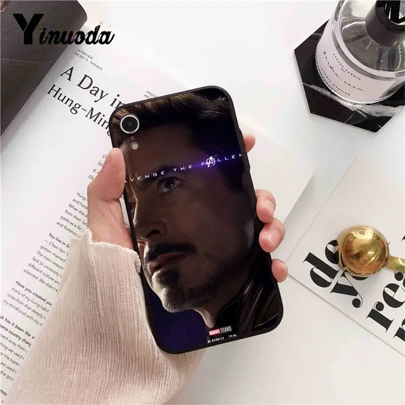 Чехол для телефона Yinuoda Marvel Avengers League End iPhone 5 5Sx 6 7 7plus 8Plus X XS MAX XR 10 11 pro