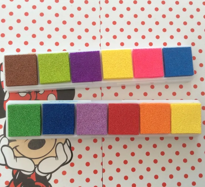 Многоцветная Маленькая симпатичная пластиковая прокладка для печати