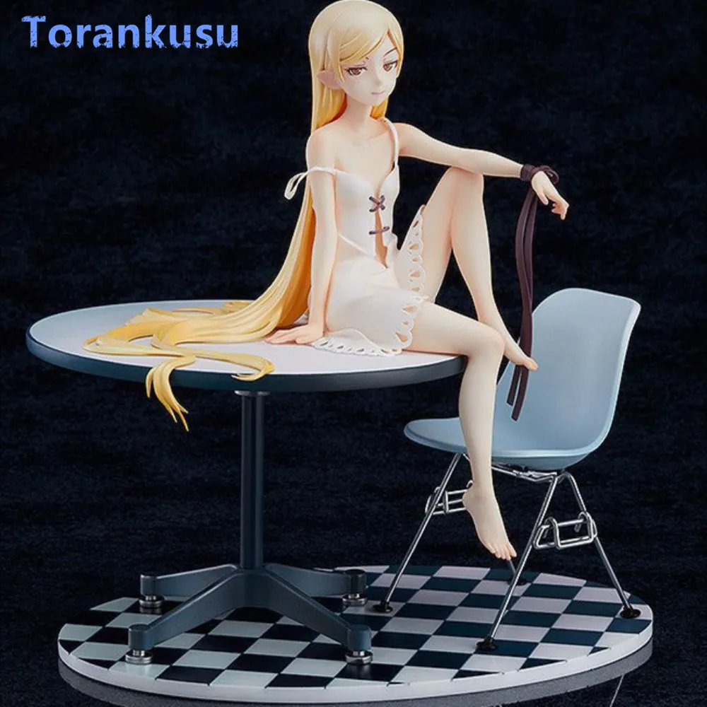 Monogatari Oshino Shinobu Аниме Фигурка девушка 12 лет Таблица Ver. ПВХ Коллекционные Фигурки