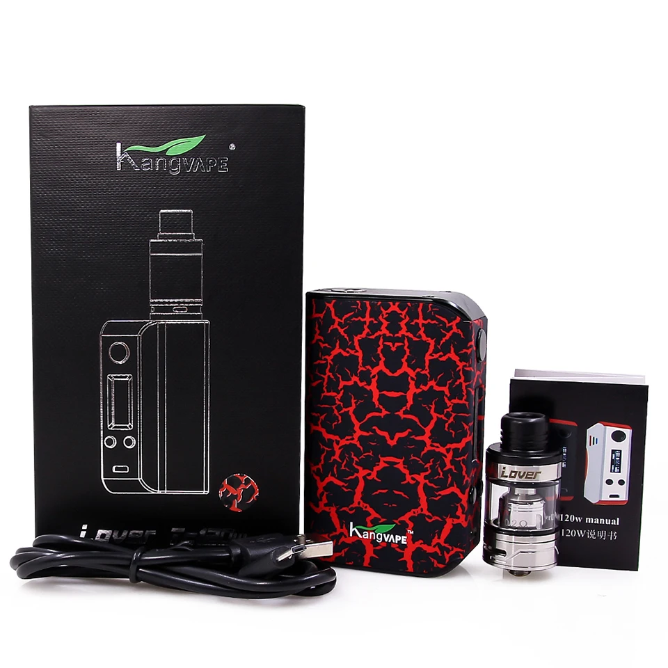 Оригинальный комплект Kangvape lover TC 120 Вт 5000 мАч аккумулятор с мини распылителем Smod 22