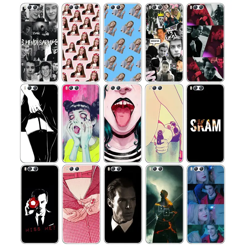 DREAMFOX M394 девушка Shawn Sherlocked Мягкий ТПУ силиконовый чехол для Xiaomi Mi Note 2 3 4 5 6 8 SE M5 4C 4S 5C