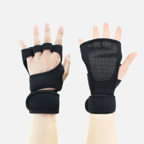 New Arrival Fitness Gloves Weight Lifting Gym Workout Training Wrist Wrap Strap Support Men Women Braces M L XL | Красота и здоровье