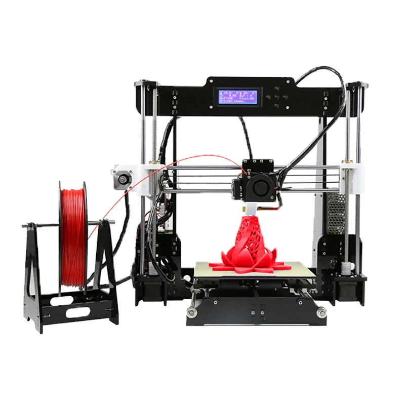Anet A6 A8 3d принтер высокой точности 0 4 мм Насадка Reprap prusa i3 DIY Принтер Комплект
