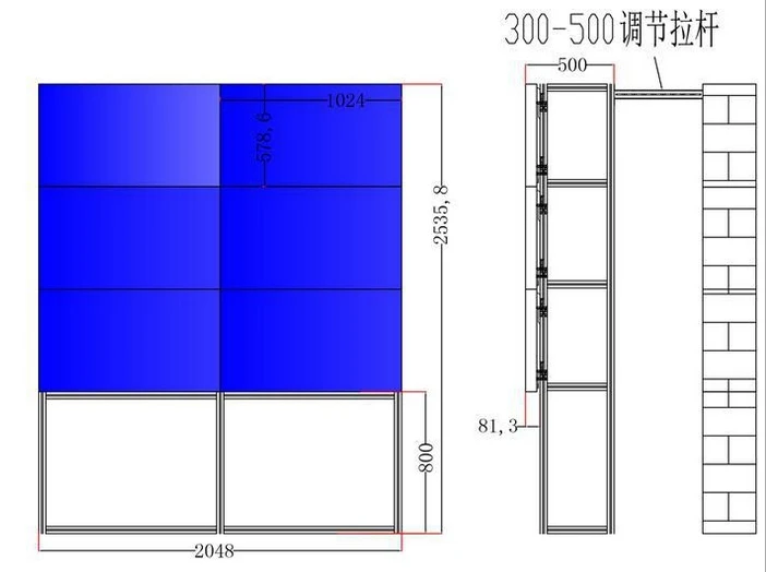 Яркий 700 нит 4K full HD дисплей телевизионная панель 46 47 55 дюймов DID tft hd LCD