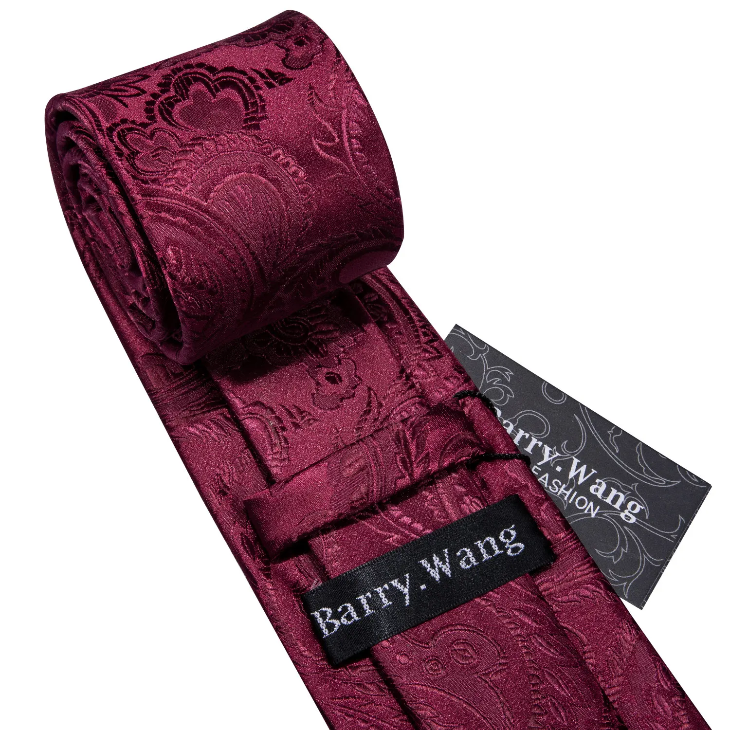 Barry. Wang дизайнерский красный цветочный 8 5 см широкий шелковый галстук Hanky Box набор