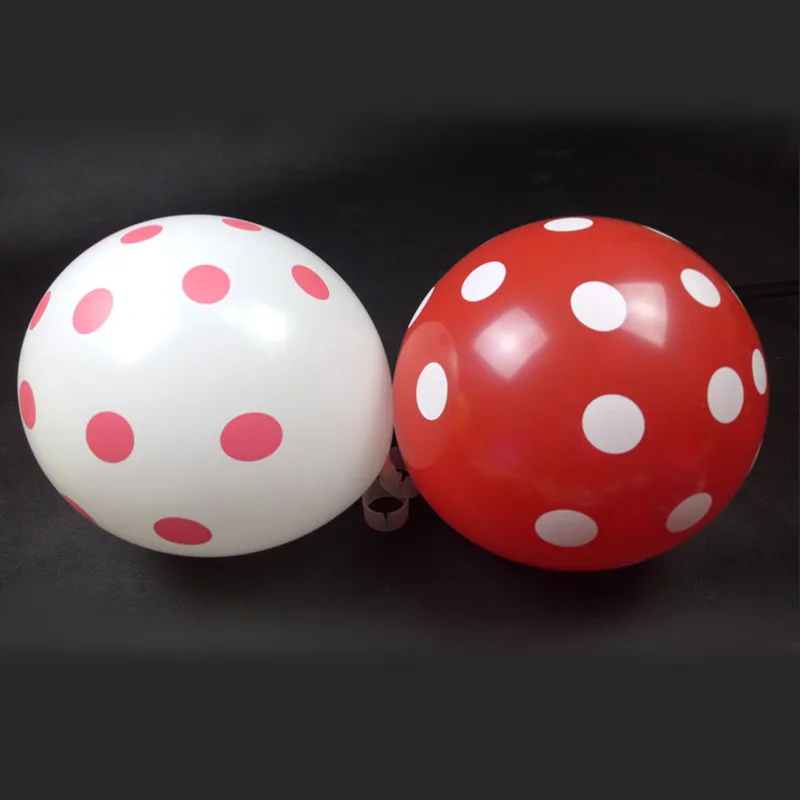 Воздушные шары в горошек 12 дюймов 2 8 г 30 шт.