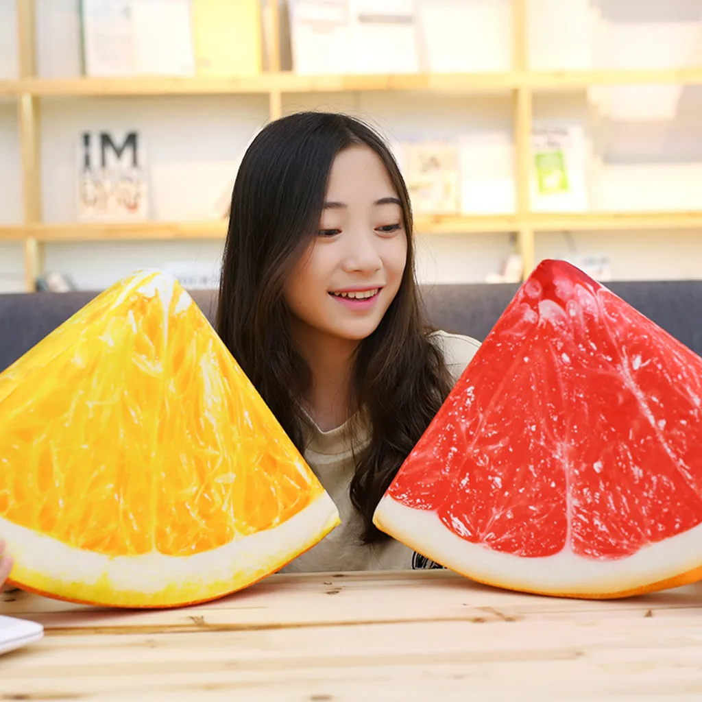 Фруктовый узор подушки для пола чехол наволочка домашний декор мультяшная