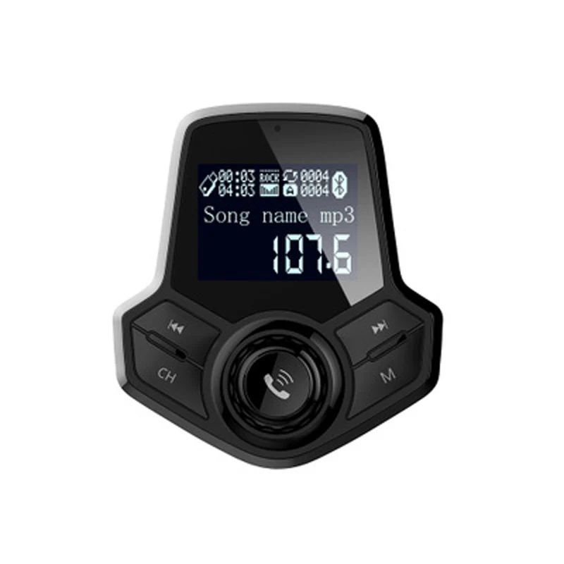Беспроводной в автомобиле передатчик Bluetooth FM приемник аудио стерео музыку