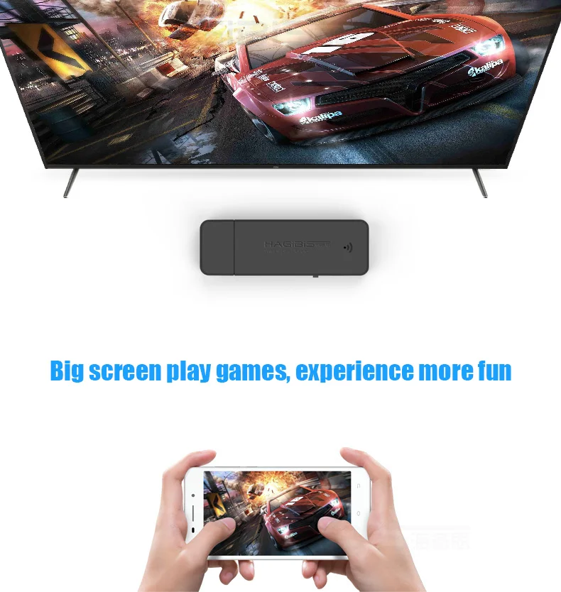 Беспроводной HDMI 2,4G+ 5G двухчастотный HD экран airplay для мобильного телефона HDTV HD проектор Поддержка IOS android WIN система