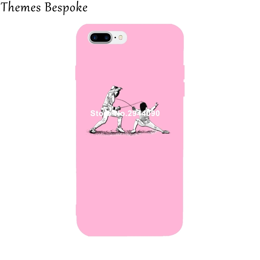 Ограждения Спорт задняя крышка для iPhone 6 S 7 плюс мягкий чехол телефона Последние