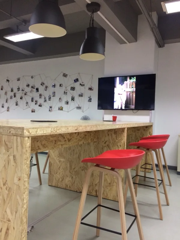 Минималистичный современный дизайн твердая древесина полипропилен пластиковый