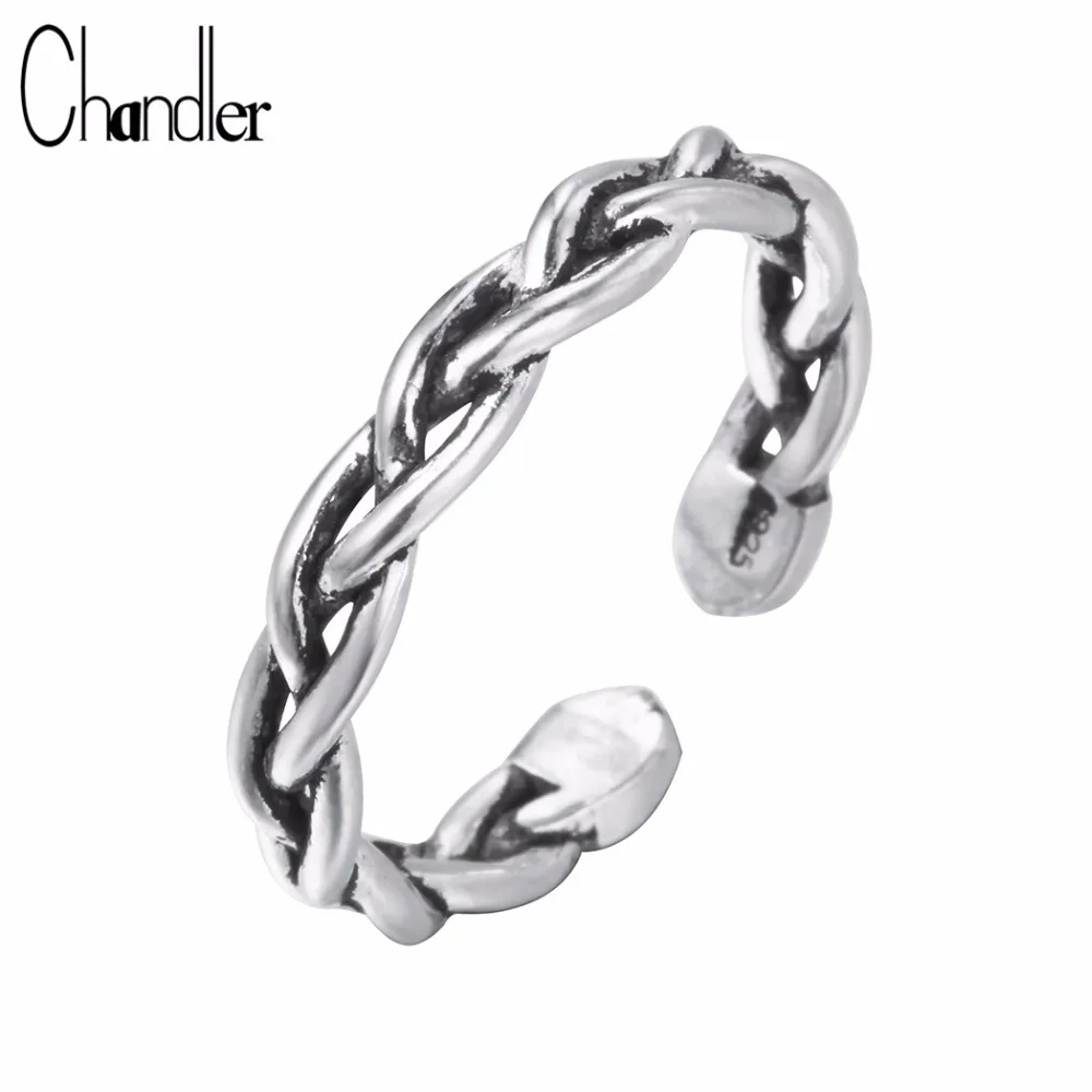 Chandler Plating Jewelry Hemp Flowers Rings Simple Handmade Classic Do The Old Finger Hand Foot Luxury Party Gifts | Украшения и