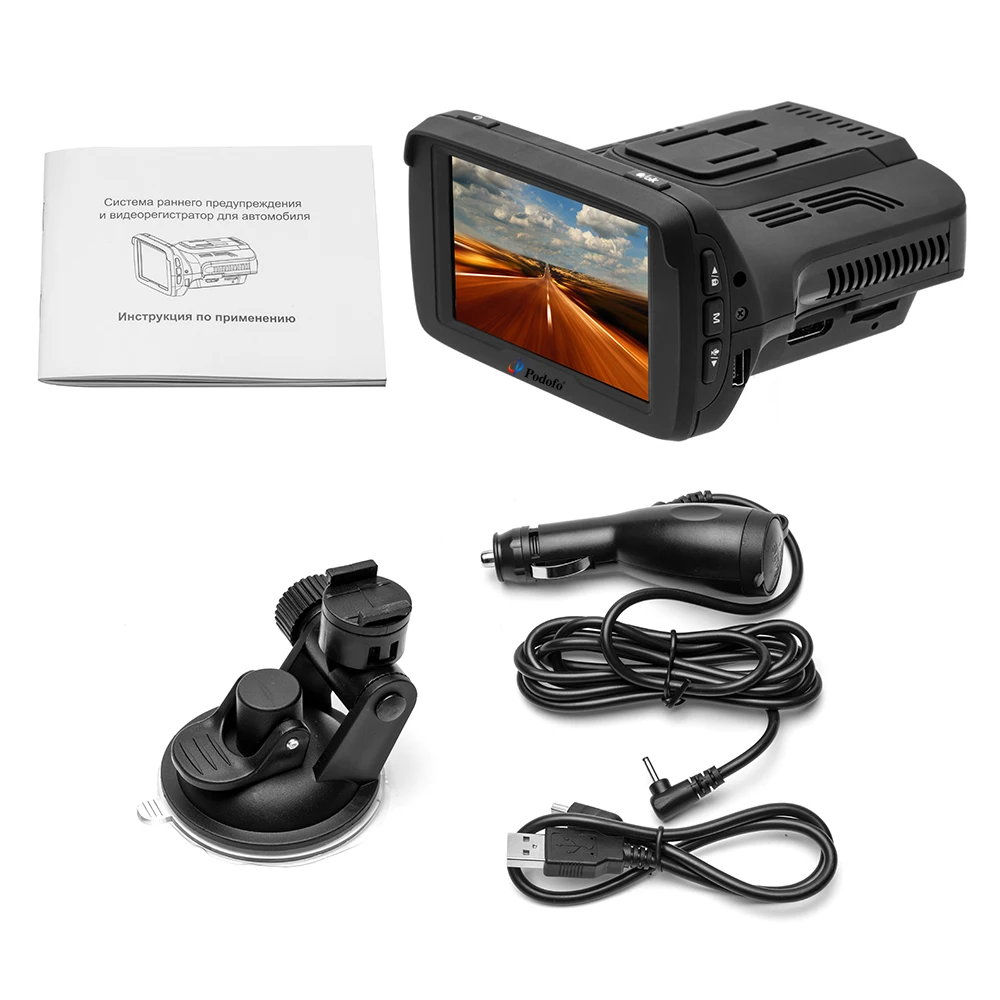 Авто FHD 1080P регистратор скорость Cam Анти радар Dash Автомобильный видеорегистратор