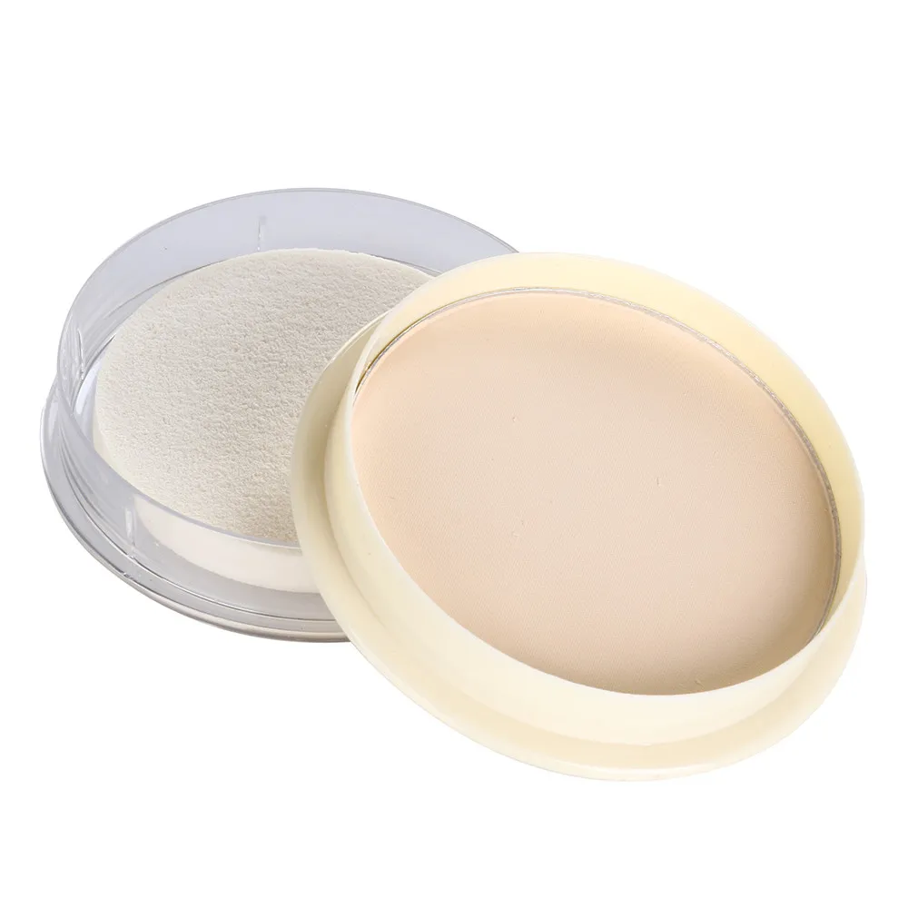 Контроль жирности гладкий порошок для лица макияж сухой прессованный косметика