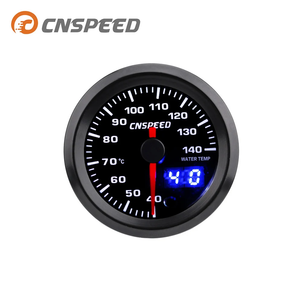 Автомобильный измеритель температуры воды CNSPEED аналоговый/цифровой 2 дюйма 52 мм 7