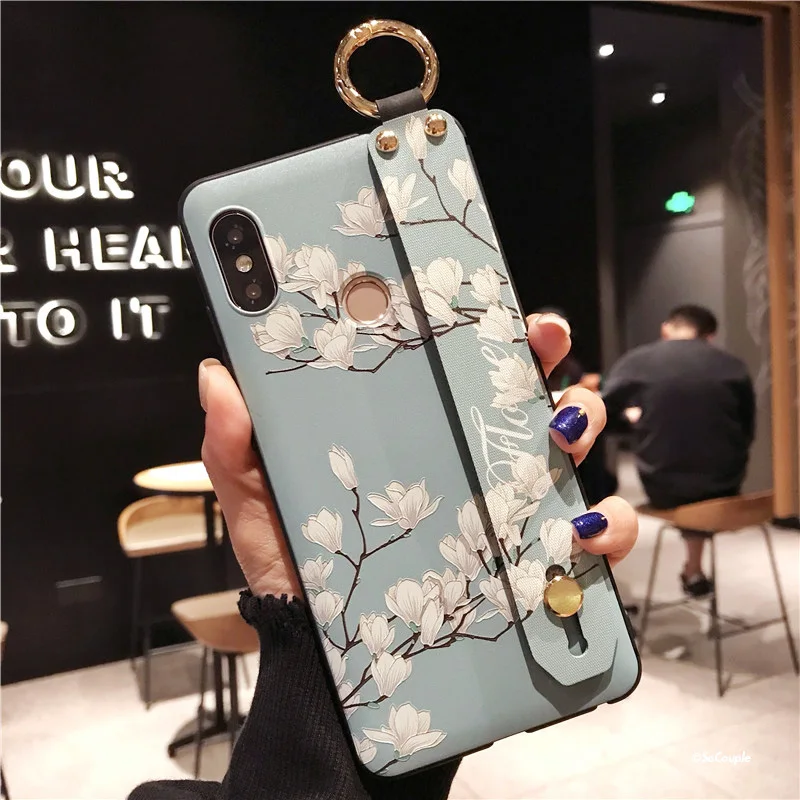 HK3-03WDYuLHQing SoCouple ремешок чехол для телефона Redmi Note 8 Pro 5 5A 6 7Pro 4X K20 Pro Чехол для Xiaomi 8 9 CC9 A3 9 Lite чехол для телефона из ТПУ с принтом держатель чехол - Цвет: HK3-03WDYuLHQing