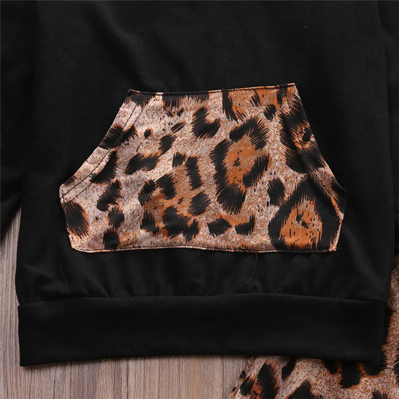 Спортивный костюм для новорожденных девочек свитшот штаны комплект одежды из 2