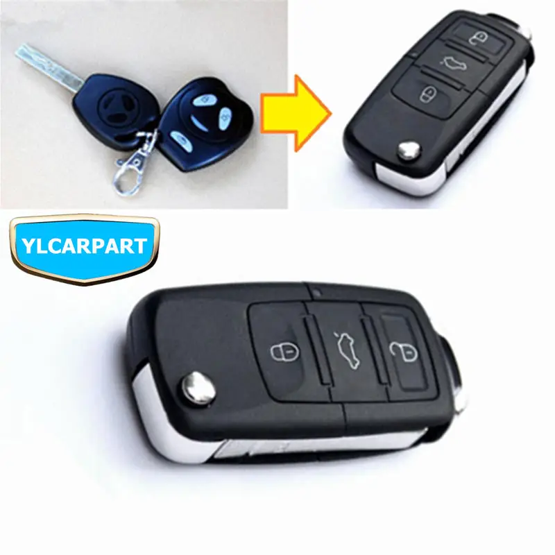 Автомобильный модифицированный дистанционный ключ для Geely LC Cross GC2 RV GX2 Emgrand Xpandino
