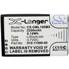 Cameron Sino2200mAh для GARMIN,Virb Elite Action HD-камера 1,4, E1GRVIRBELITE, E2GR,E2GRVIRBELITE,010-11599-00010-11654-03