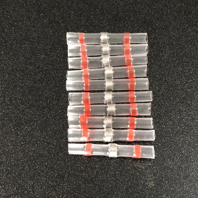 50 шт. 22-18AWG провода соединители водонепроницаемый припой уплотнение