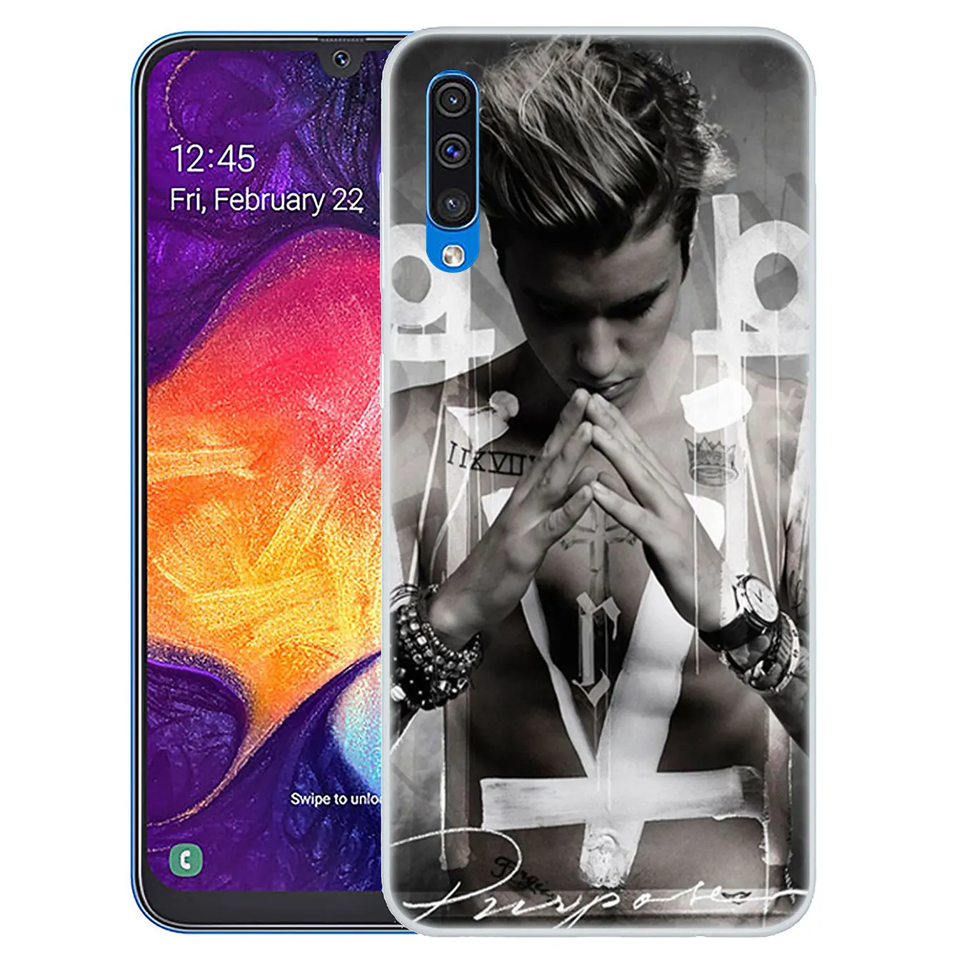 Модный чехол для телефона Lavaza JUSTIN BIEBER Super Star Samsung Galaxy A10 A20 A30 A40 A50 A60 A70 M40 M30 M20 M10