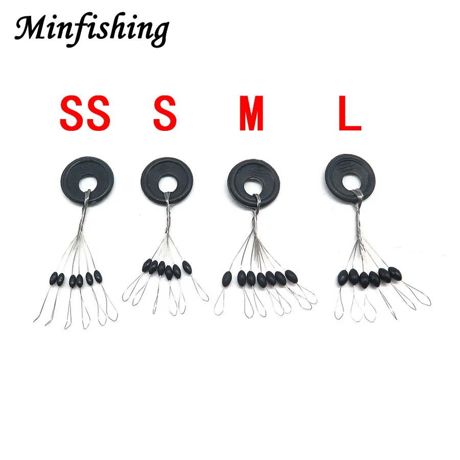 600 шт. резиновая пробка поплавок для рыбалки бобов речной рыбалки|Поплавки