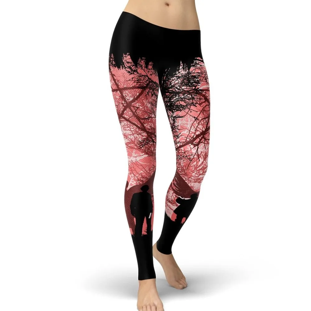 2019 Новые Супер натуральные женские леггинсы демон охотники Леггинсы с принтом