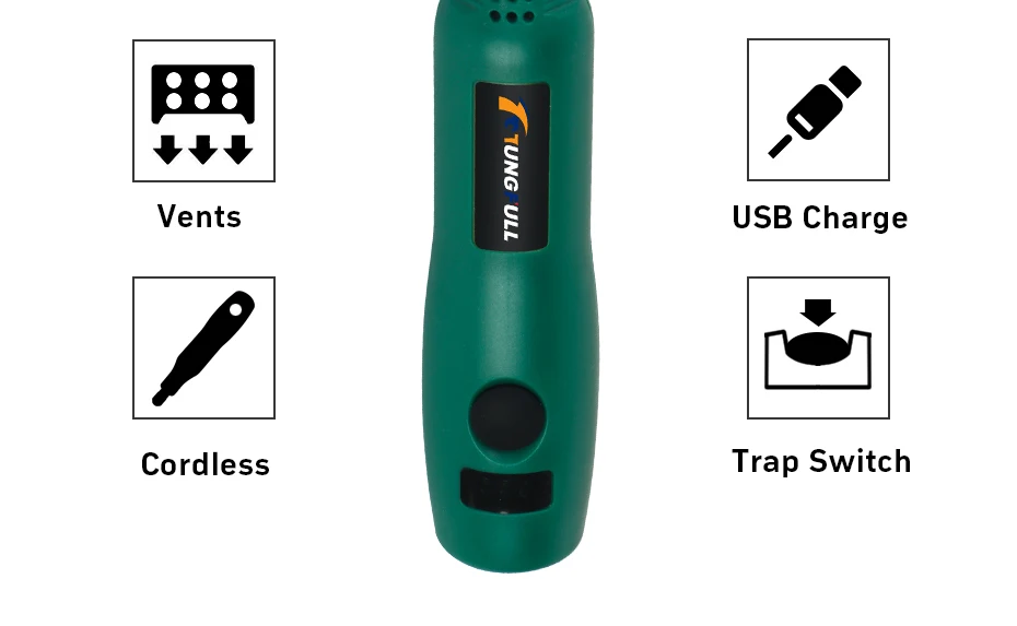 TUNGFULL беспроводной роторный инструмент USB деревообрабатывающая гравировальная Ручка DIY для ювелирных изделий из металлического стекла Беспроводная Дрель Мини электрическая дрель