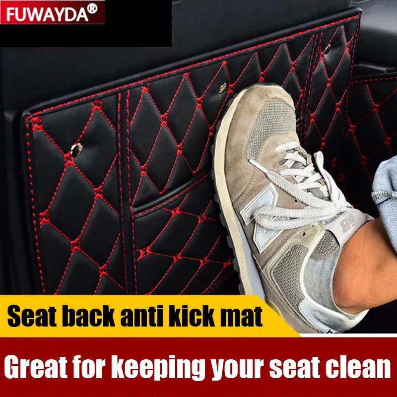 

free shipping!! Car Seat Back Protector Cover Anti Kick Mat For Cadillac ATS CTS XTS SRX SLS Escalade