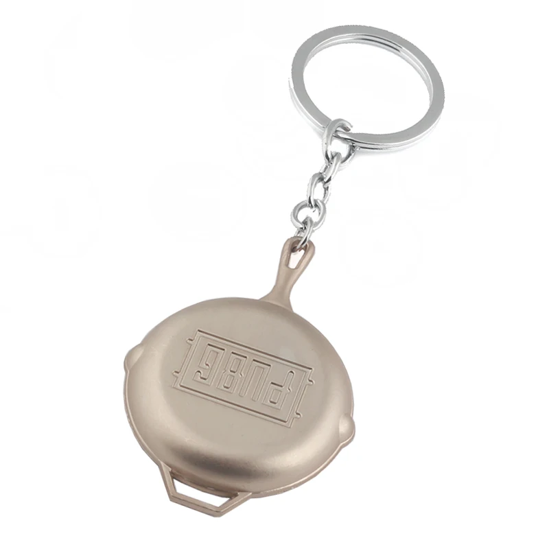 PUBG сковорода брелок Горячая игра Playerunknown's боя брелок|game keychain|keychain gamekeychain g |
