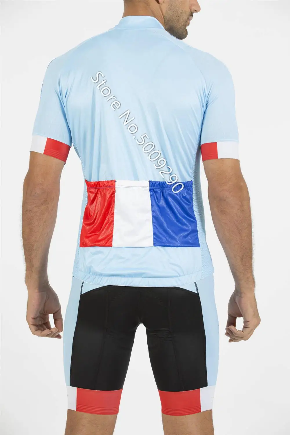 Франция Команда Велоспорт Джерси Skinsuit комбинезон MTB велосипед Мужская беговая