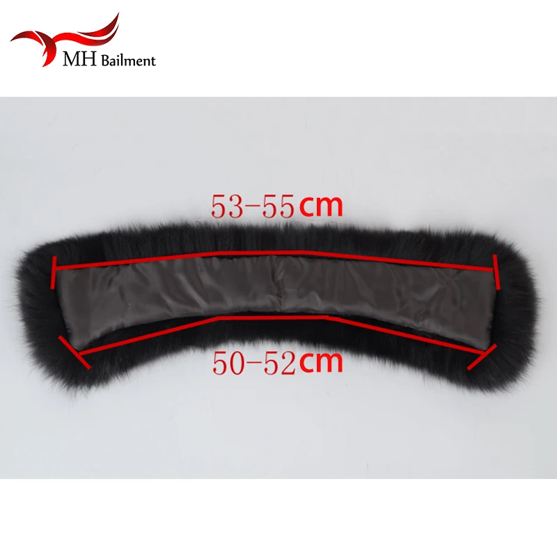 

Women and Men Multicolor Beautiful Hot Fashion Autumn Winter Natural Fox Fur Collar Scarf Neck Warmer stole for garment for