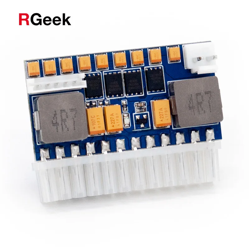 24pin DC ATX PSU 12 В DC вход 250 Вт выходной переключатель DC-DC ATX Pico PSU MINI ITX ПК блок питания для компьютера - изображение