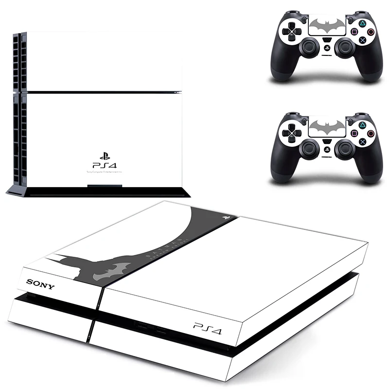 Бэтмен логотип ps 4 наклейка PS4 кожа для sony PS4 playstation 4 и 2 обложки контроллера - Цвет: DPTM0210