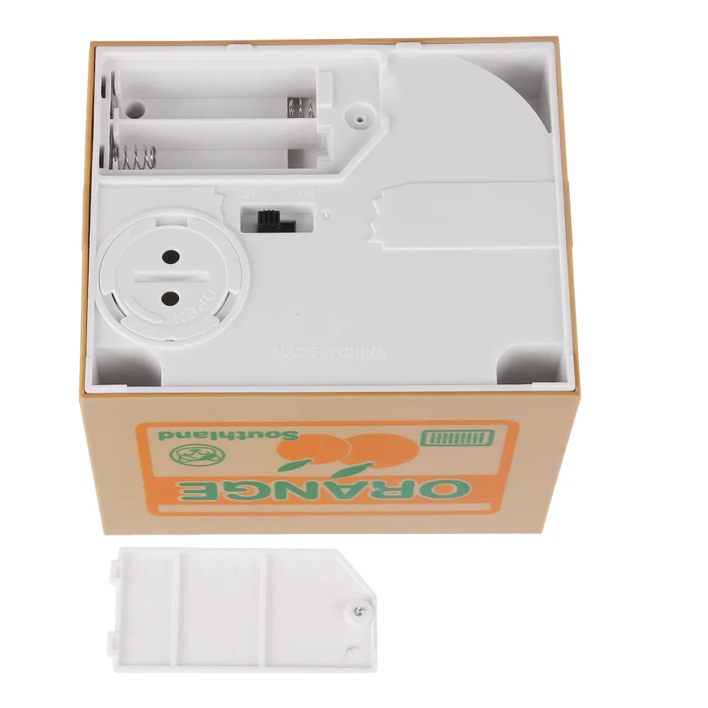 Кража Копилка кошка копилка Милая кража монета белая автоматический котенок