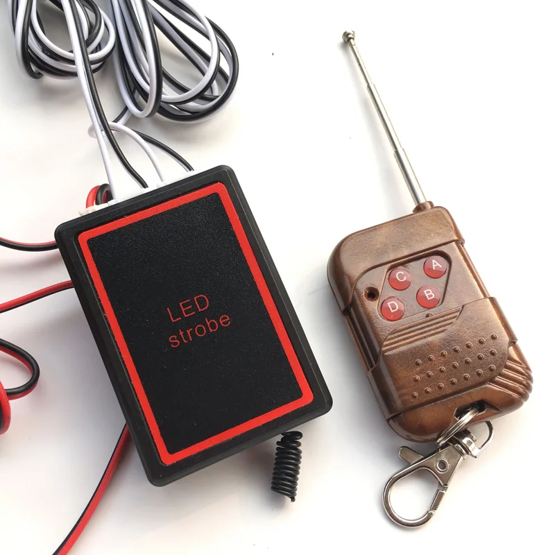 12v 2x3 светодиодный решёточные Дневной светильник DRL Strobe Противотуманные фары РЧ