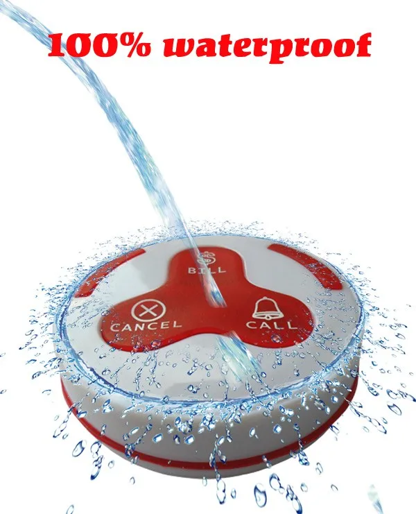 Беспроводная система пейджера с кнопками вызова современный ресторанный