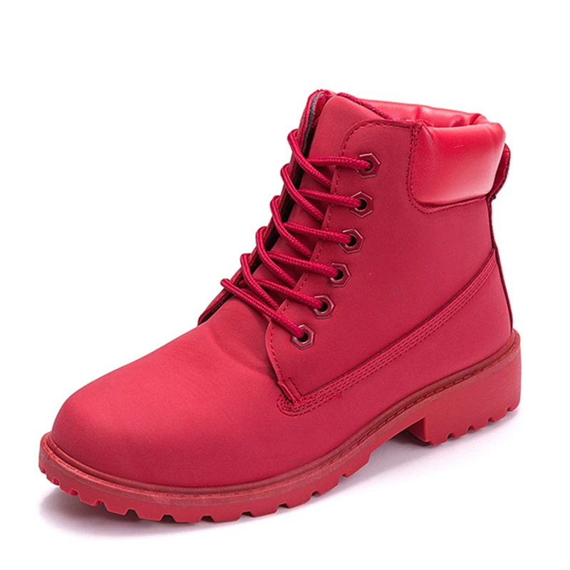 2020 hot autumn winter shoes women flat heel snow boots fashion womens boots with plush brand woman ankle botas hard outsole free global shipping