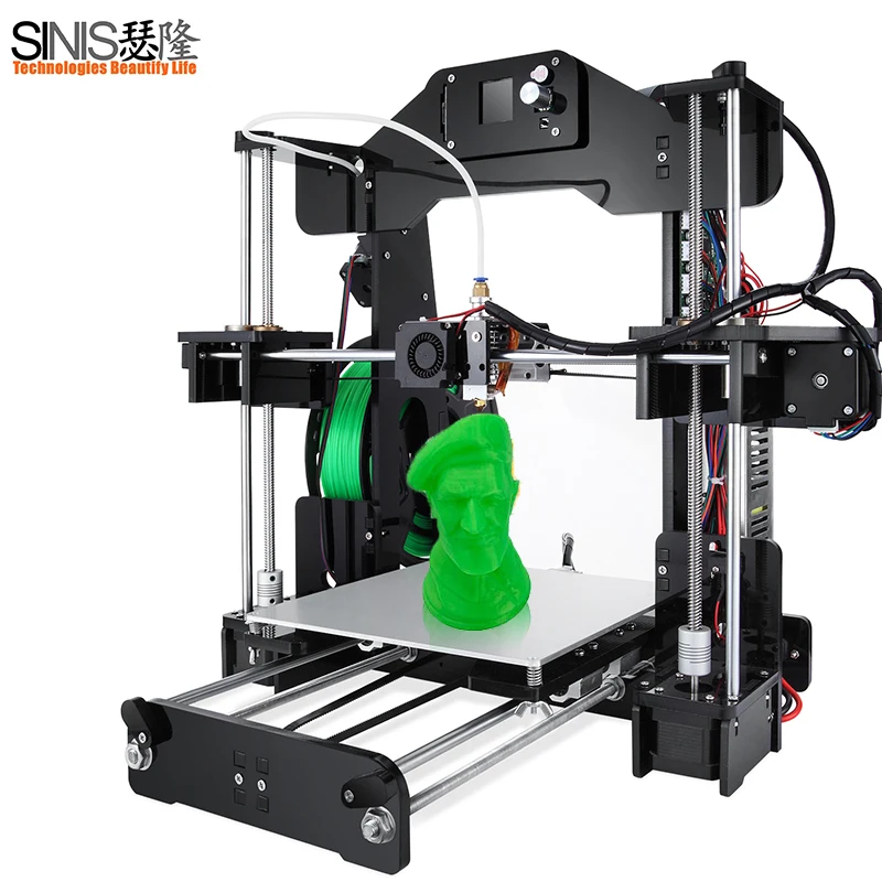 2018 Newest 3D Printer Upgrade i3 DIY Kit with Smart Leveling High Precision Cheap Laser Engraving Printers | Компьютеры и офис