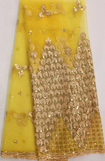 Новое поступление 2019 Африканское кружево Бесплатная доставка! Сетчатое высокое