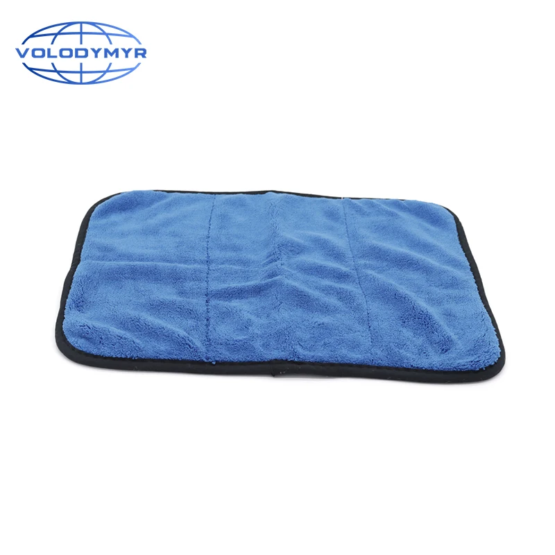 Microfiber Car Drying Towels 780GSM BLUE 30*40CM for Car Body and Interior Cleaning Carclean Auto Towel Glass Cleaner