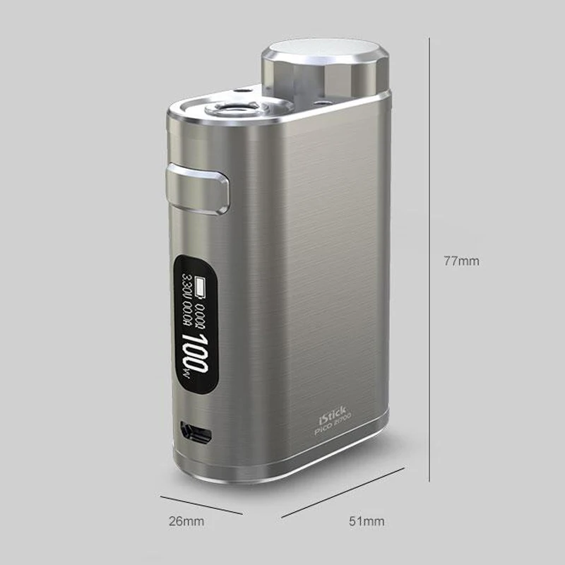 Оригинальные электронные сигареты Eleaf iStick Pico 21700 бокс мод 4000 мАч батарея 100 Вт istick