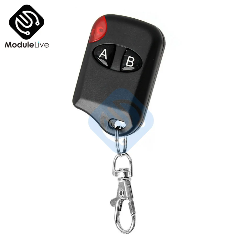 2 Key Wireless RF Remote Controller 433MHz Control Garage Door Gate Transmitter for Home Shopping Centers Burglar Alarm | Инструменты